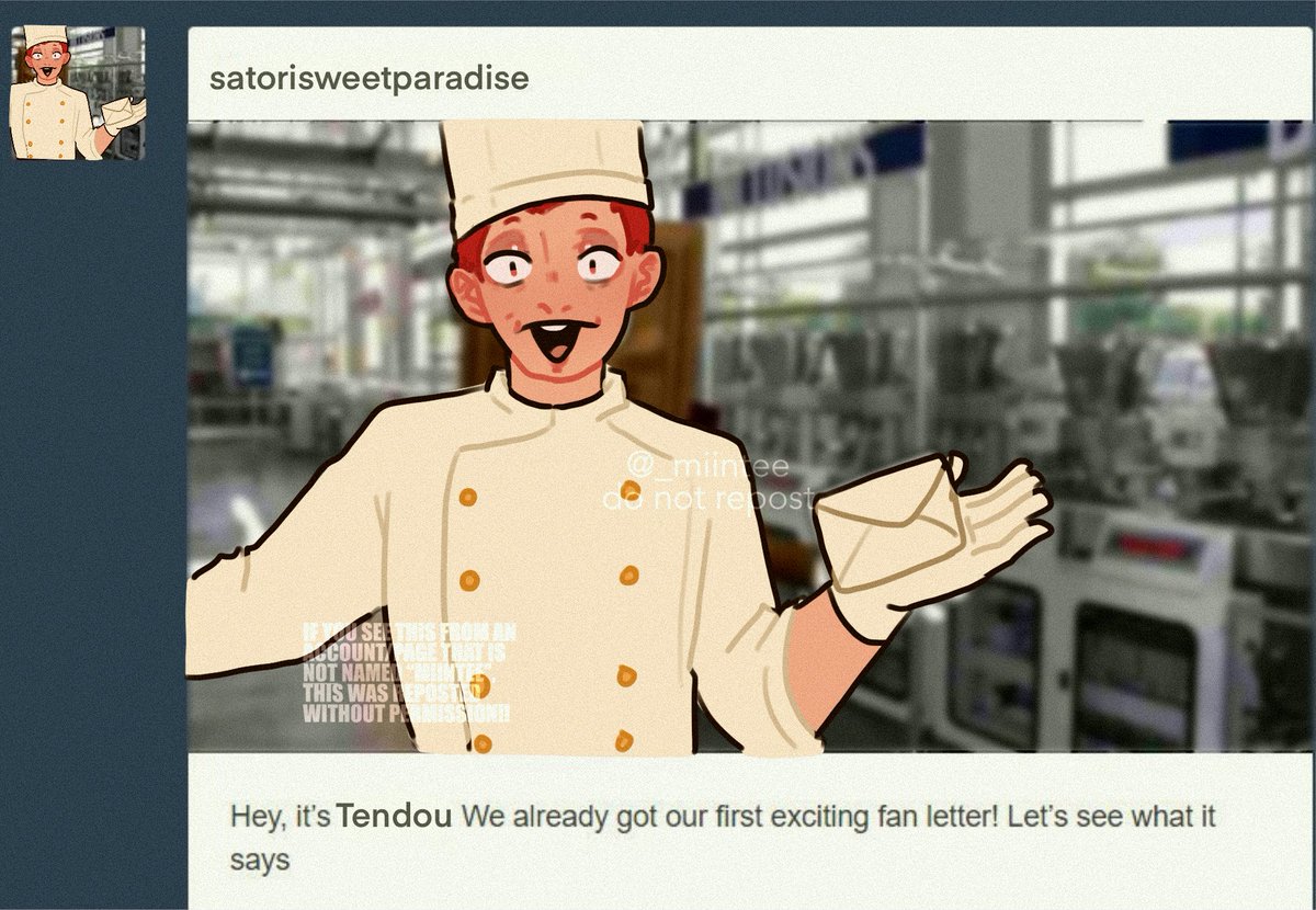 _miintee's tweet photo. tendou satori, coming to your local neighborhood on july 17. watch out, forrest
[ #ハイキュー  #haikyuufanart ] https://t.co/XoZjk3n6rN