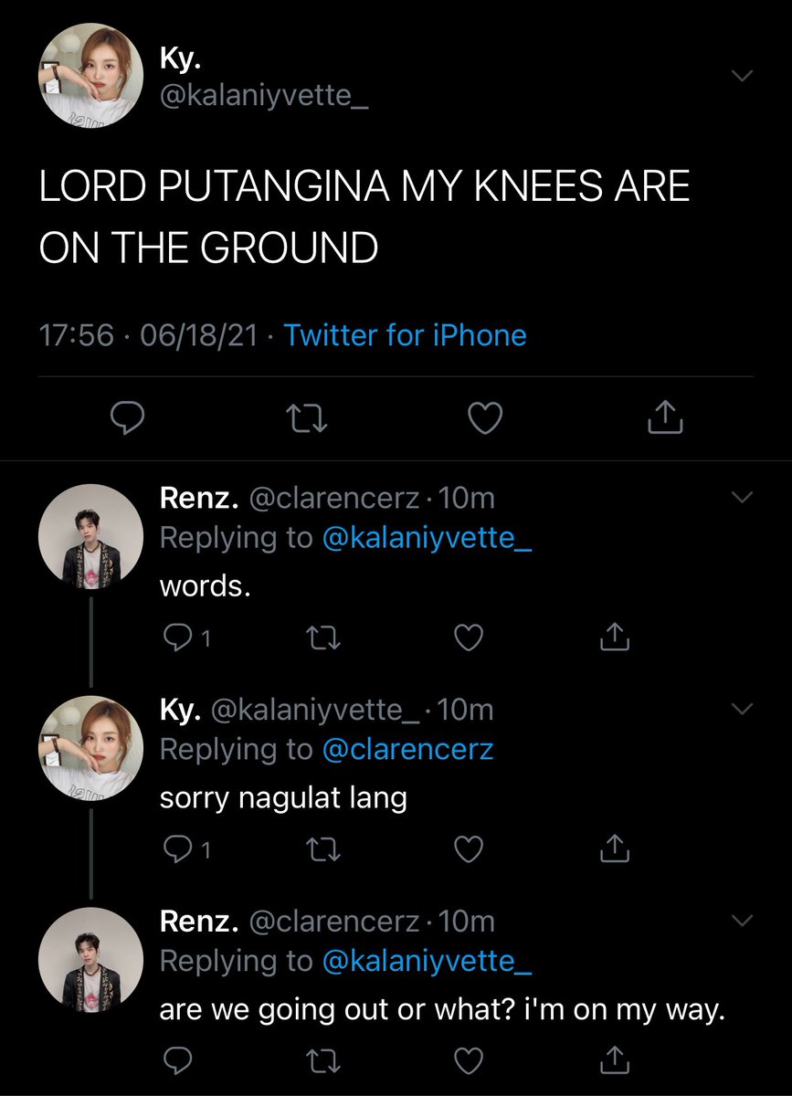 renzky in a nutshell
— falling in love with danger one tweet au.