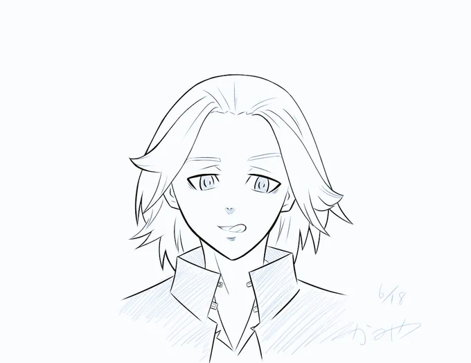 友達とマイキー君描き合いしたやーつ( `﹃' )✨
#イラスト好きな人と繋がりたい 
#東京リベンジャーズ 
#マイキー 