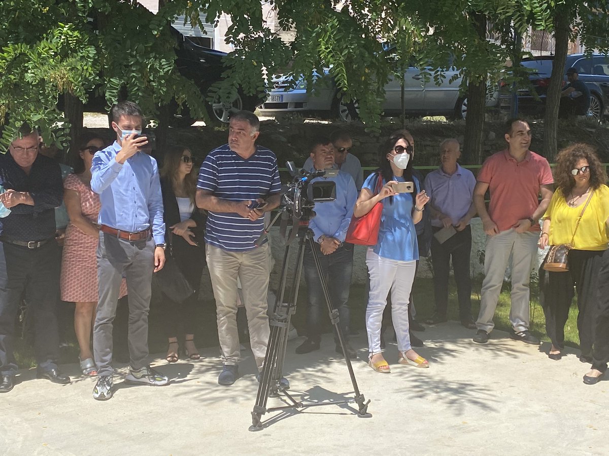 UNDPAlbania's tweet photo. In #Tepelena:With Mayor of #Tepelena, Ambassador of #Austria @steinertirana, @lorin_ymeri, local&amp;central gov officials 2 inaugurate the joint center of @ADISA_Al -Tepelena Municipality established thru @ADCinAlbania- #UNDP partnership to boost citizens’ access to public services https://t.co/yRwkrbtHju
