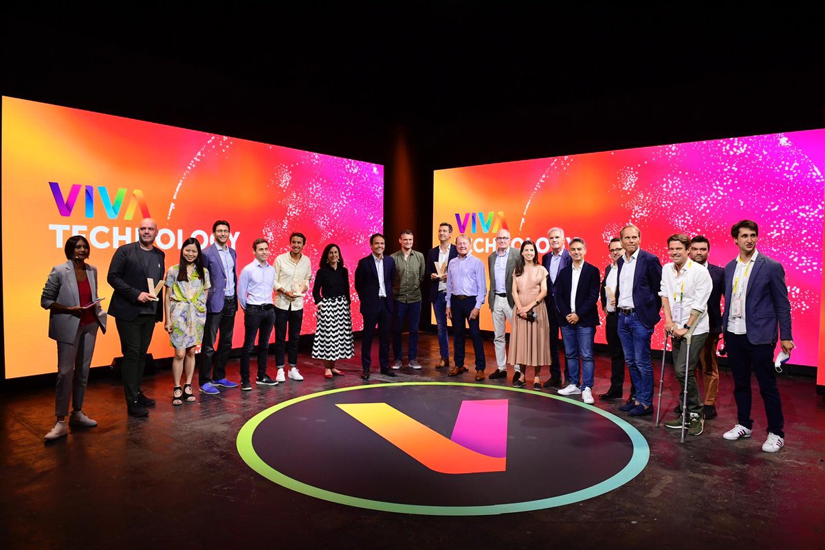 Viva Technology (@vivatech) on Twitter photo The results are in, the winners of the #VivaTech Next
🦄Awards are
🏆 Grand prize: <a href="/Tessian/">Tessian</a>
💻 Digital Media: <a href="/SorareHQ/">Élie Yaffa</a>
🏢 Enterprise SAAS: <a href="/SumUp/">SumUp</a>
💵 Fintech and insurtech: <a href="/vivino/">Vivino</a>
😍 Jury's favorite: <a href="/EcoVadisFR/">EcoVadis France</a>
Congrats to all these amazing scaleups and potential unicorns! The results are in, the winners of the #VivaTech Next
🦄Awards are
🏆 Grand prize: <a href="/Tessian/">Tessian</a>
💻 Digital Media: <a href="/SorareHQ/">Élie Yaffa</a>
🏢 Enterprise SAAS: <a href="/SumUp/">SumUp</a>
💵 Fintech and insurtech: <a href="/vivino/">Vivino</a>
😍 Jury's favorite: <a href="/EcoVadisFR/">EcoVadis France</a>
Congrats to all these amazing scaleups and potential unicorns!