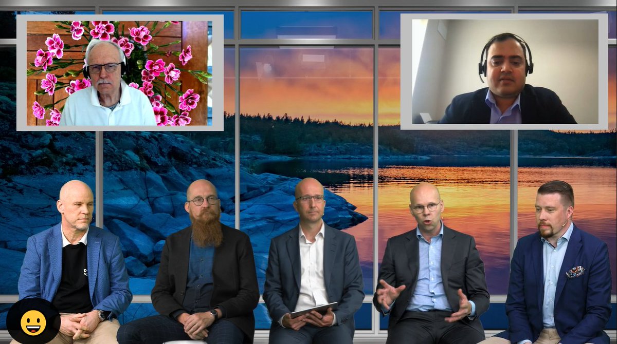 The panel discussion at 5G Cyber Security Decision Maker Webinar 2021 got a strong closing statement summed by <a href="/RemesJuhaJR/">Juha Remes</a> <a href="/PwC_Suomi/">PwC Suomi</a> "We can build the secure ecosystem together" #5GLeadership #cybersecurity #5G <a href="/Cisco/">Cisco</a> <a href="/ericsson/">Ericsson</a> <a href="/nokia/">Nokia</a> <a href="/AaltoUniversity/">Aalto University</a> <a href="/lvmfi/">LVM</a> <a href="/varmuudenvuoksi/">VarmuudenVuoksi</a>