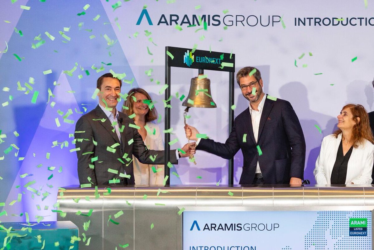 A new chapter of the adventure begins for Aramis Group with the success of our IPO ! 

A step towards our goal of becoming the preferred digital platform for Europeans to buy a used car.
Thanks to our teams, to Stellantis for their support, and to all our customers since 2001 !
