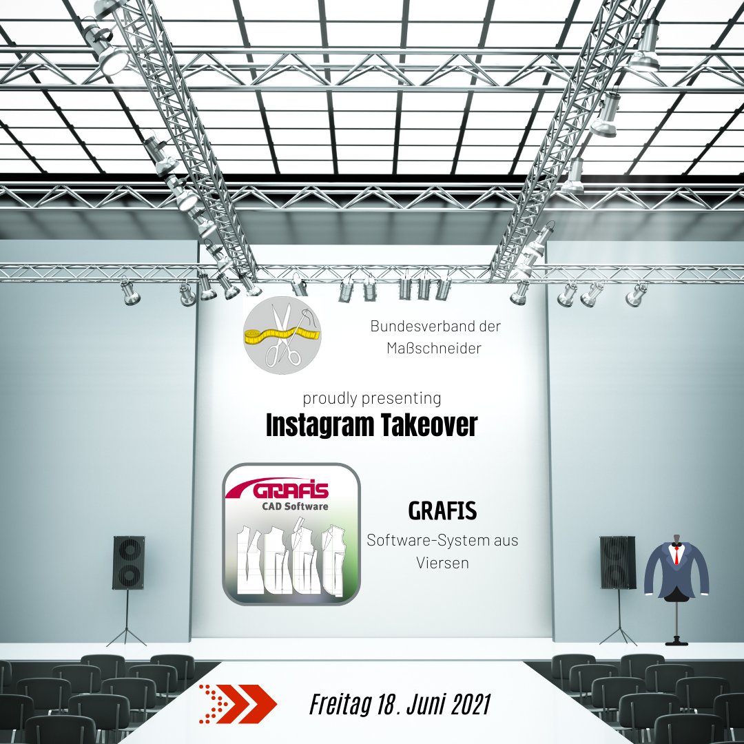 Seit kurzem findet man uns auch auf #Instagram. instagram.com/grafiscad/ 
Passend zum #Digitaltag2021 haben wir den Account vom Bundesverband der #Maßschneider übernommen instagram.com/bundesverbandm…