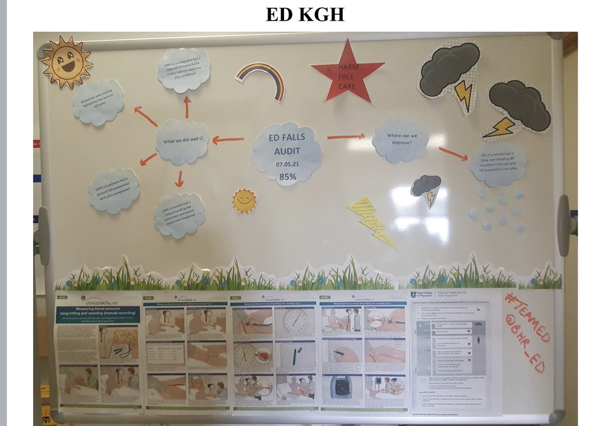 Our joint winners. ED teams at both Queens and King George Hospitals. Their boards showed not only how they’d audited their practice but how they used their learning to improve care for our patients.  We were blown away!  Many congratulations to you all.