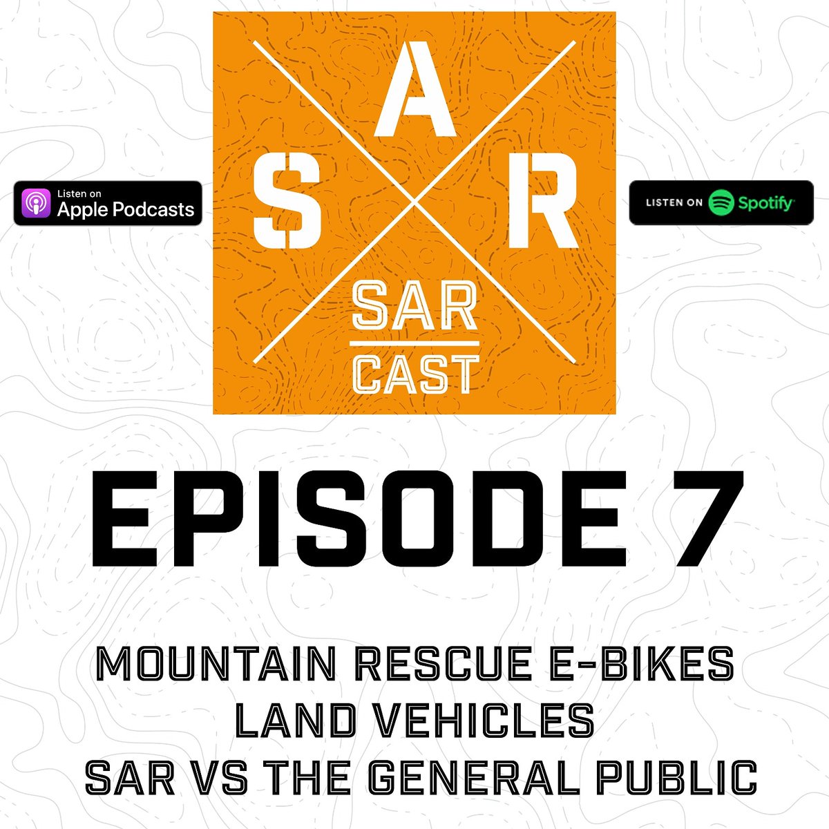 Episode 7 is out for your listening pleasure. We stick to form, go off topic ,talk about things we don't know much about. Visit the SARCast website for show notes and much much more.

#searchandrescue #moutainrescue #coastguard #ebike #helicopter #landvehicle #SAR