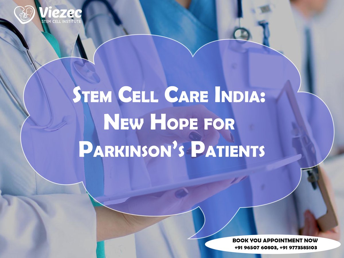 viezec's tweet photo. Stem Cell Care India New Hope For #Parkinsons Patient
To know more about Parkinsons Treatment visit https://t.co/HaAtducjld or Call us at +91-9650760803 or write an email to info@viezec.com
#aboutstemcelltherapy #umbilicalcordstemcells #limitsofstemcelltherapy https://t.co/JPgDl9EILr