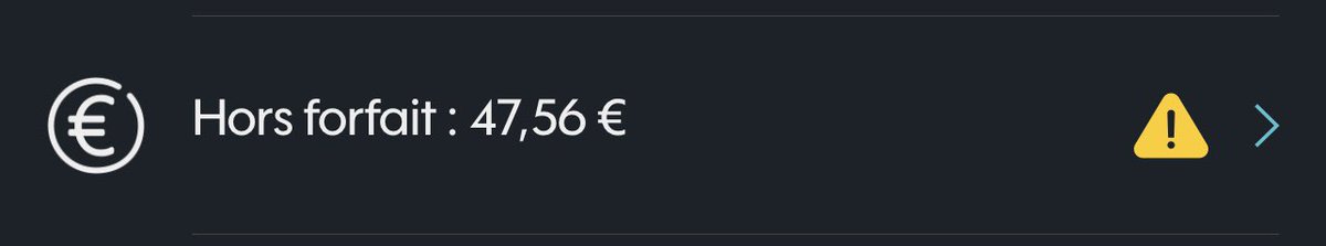 Ah yes 50 balles de hors forfait en une soirée. Du coup vous alliez me prévenir quand que la Suisse est plus comprise dans mon forfait ? <a href="/Orange_France/">Orange France</a> <a href="/orange/">Orange</a> <a href="/Orange_conseil/">Orange conseil</a>