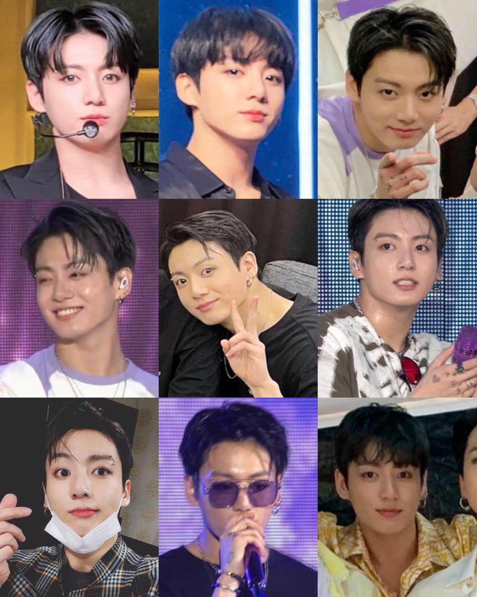 jungkook’s short black hair appreciation tweet