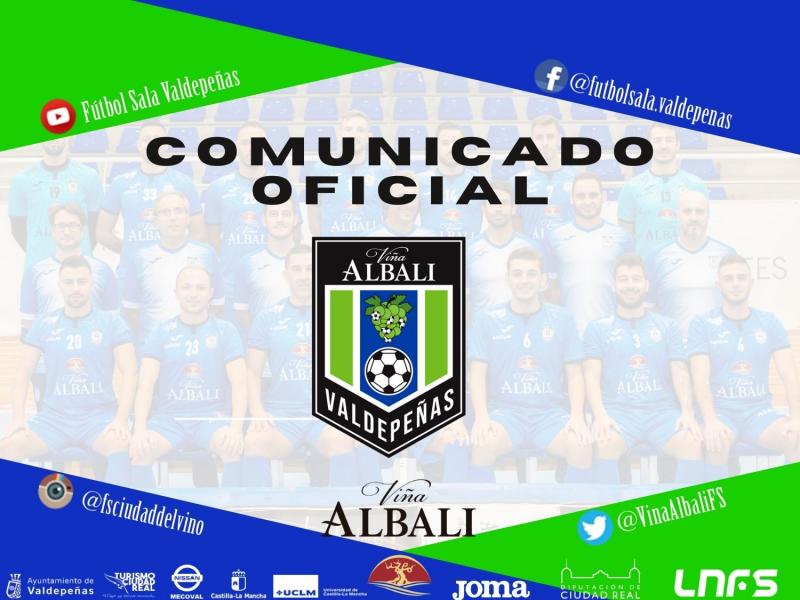 VinaAlbaliFS's tweet photo. |COMUNICADO OFICIAL|

💻 COMUNICADO OFICIAL: SANCIÓN A CAINAN DE MATOS

👉 https://t.co/6pcSTGzhOO

#ViñaAlbaliValdepeñas
#ViñaAlbaliEsUnMatch https://t.co/PXsRAjcmr8