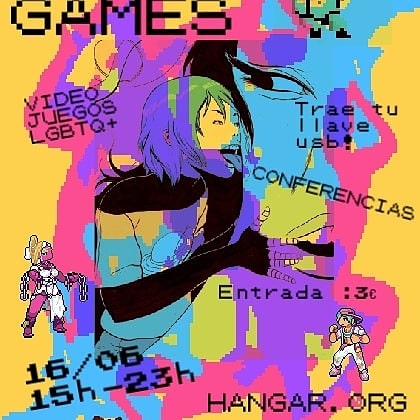 ChloeMoineau's tweet photo. Some pictures of the Queer Games exhibition en https://t.co/0V5zQu64tL / Algunas fotos de la exposición Queer Games en el Hangar en Barcelona.@LucisTriadGames @euridicecm @oujevipo https://t.co/34sB8c8syT