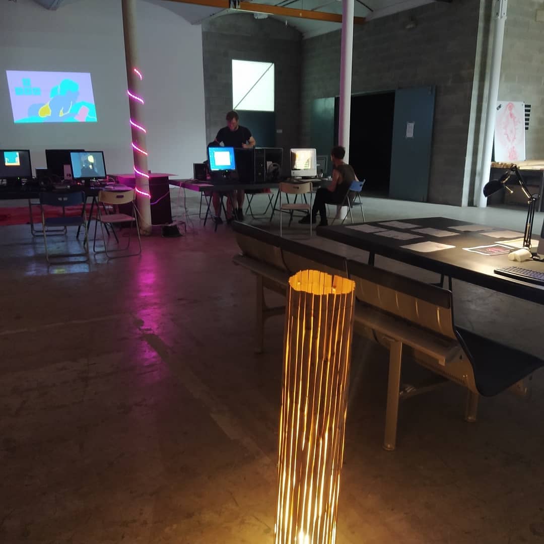 ChloeMoineau's tweet photo. Some pictures of the Queer Games exhibition en https://t.co/0V5zQu64tL / Algunas fotos de la exposición Queer Games en el Hangar en Barcelona.@LucisTriadGames @euridicecm @oujevipo https://t.co/34sB8c8syT