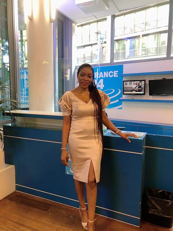 Okapi_Finance's tweet image. Okapi Finance CEO, Dr. Gisele Mwepu at France 24 TV for an interview earlier today. @FRANCE24 @giselesoft #okapidrc #Fintech #financialinclusion #france24
