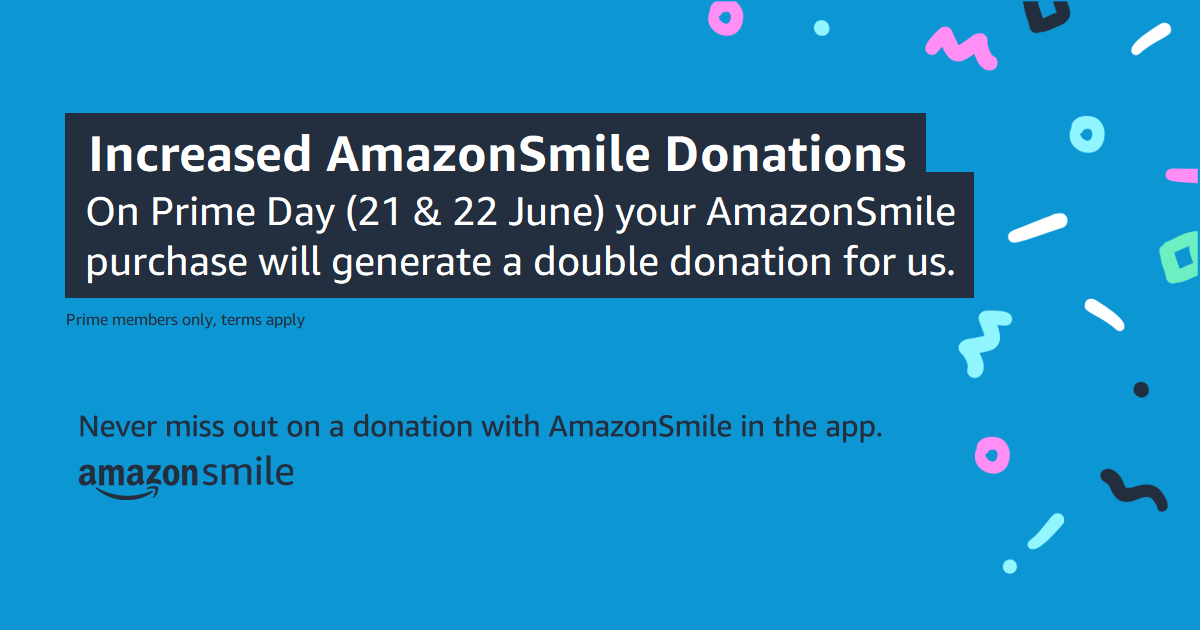Please continue generating donations for Ellingham by shopping at AmazonSmile during Prime Day. 
From 21st – 22nd June, simply shop at smile.amazon.co.uk/ch/1010796-0 or with AmazonSmile ON in the Amazon Shopping app, and AmazonSmile will DOUBLE donations to Ellingham at no extra cost.