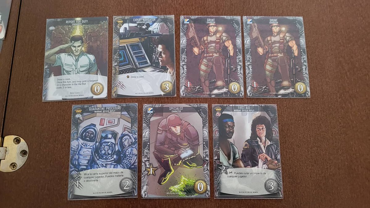 Legendary Encounters Alien
De <a href="/UpperDeckEnt/">Upper Deck Entertainment</a> .

Juegazo!!!
Aunque esta vez los 3 intentos fueron infructuosos!! Jajajaja.

Los Facehuggers y compañía se dieron un festín a nuestra costa!! Jajaja.