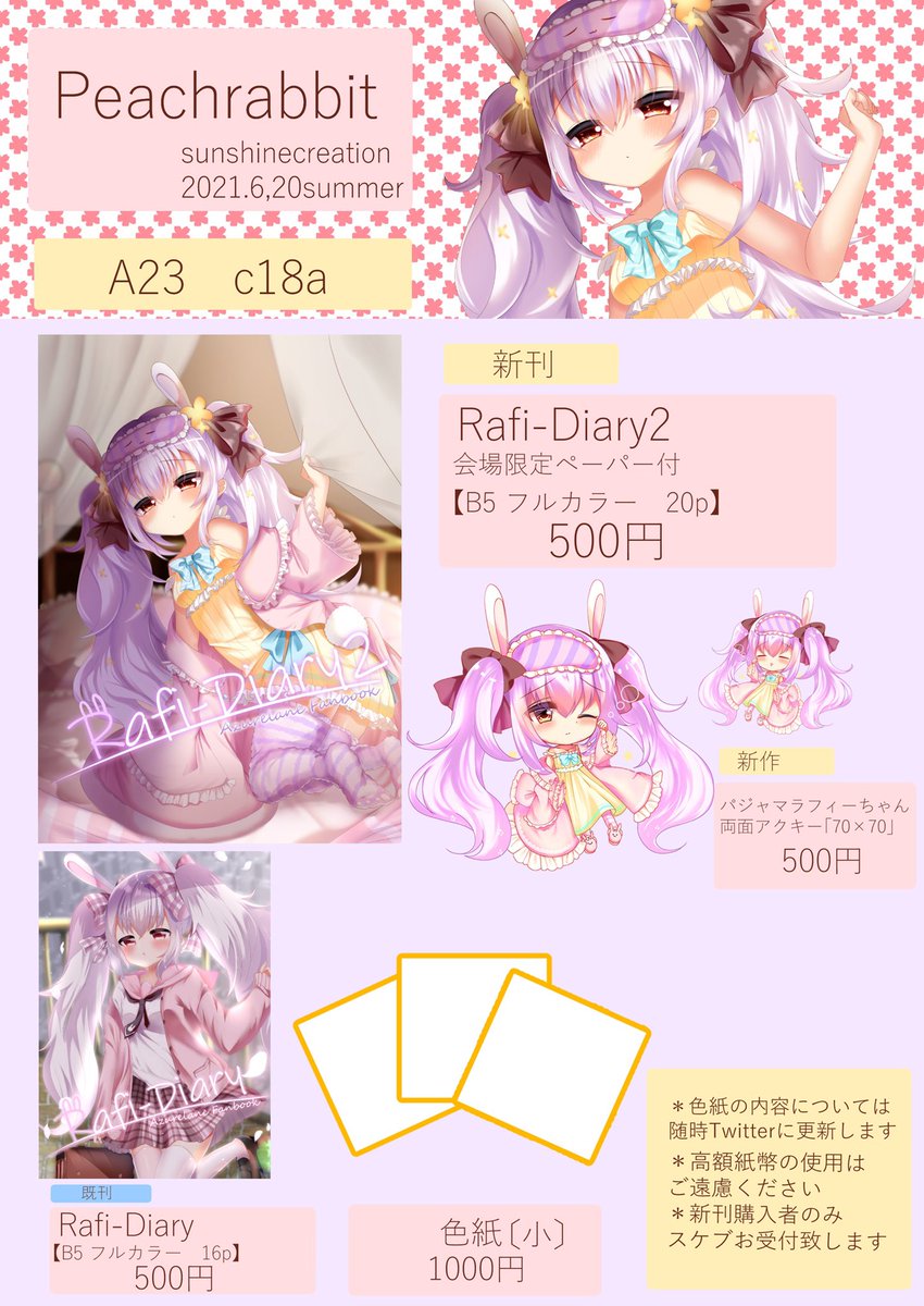 サンクリのお品書きです!
スペースはc18aですよろしくお願いします!! 