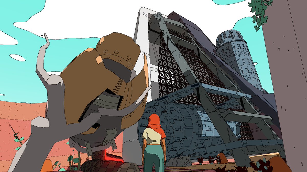 個人的にとても気になってるゲーム、Sableの体験版きてた 