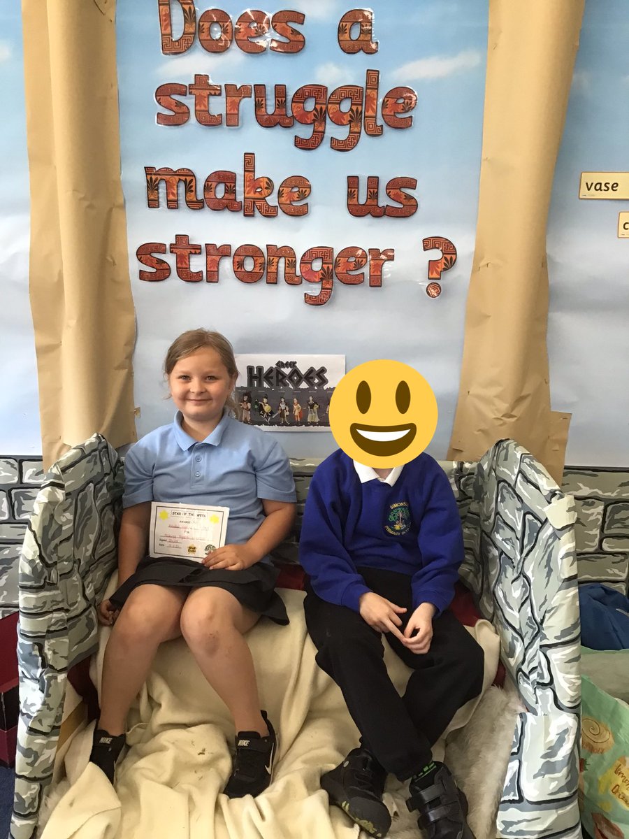 A great big WELL DONE to this week’s Star and Best Seat’s winners 🌟 What a fantastic effort from both children! As always, we couldn’t be more proud of you. @simonsideschool