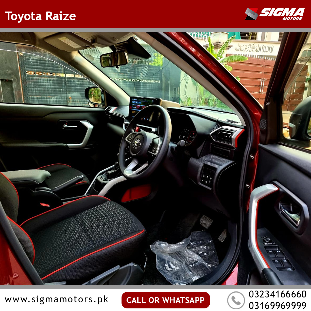 Sigma_Motors's tweet photo. Toyota Raize Z PKG 2wd
Red Color
Crossover Jeep
Model Year 2020
Import year 2021
Mileage 1000 KM
1000cc Turbo Engine
Contact:-Ali Asif
0323-4166660
0316-9969999
#SigmaMotors #japanesecars #islamabad #pakistan #sialkot #faislabad #pakistanzindabad #lahore #importfromjapan https://t.co/Yax527baQu