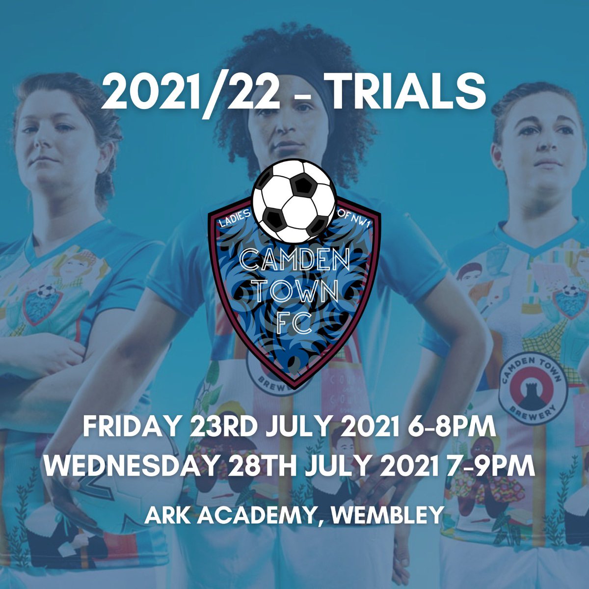 ⚽️ PLAYERS WANTED ⚽️

📚 Learn to play the Camden Women’s way and be part of our unique club

📝 Drop us an email at camdenfootballclub@gmail.com if you’re interested

#CamdenWomens #WomensFootball #Grassroots #GirlsFootball #SheCanPlay #HerGameToo #Camden #London <a href="/LondonFA/">London Football</a>