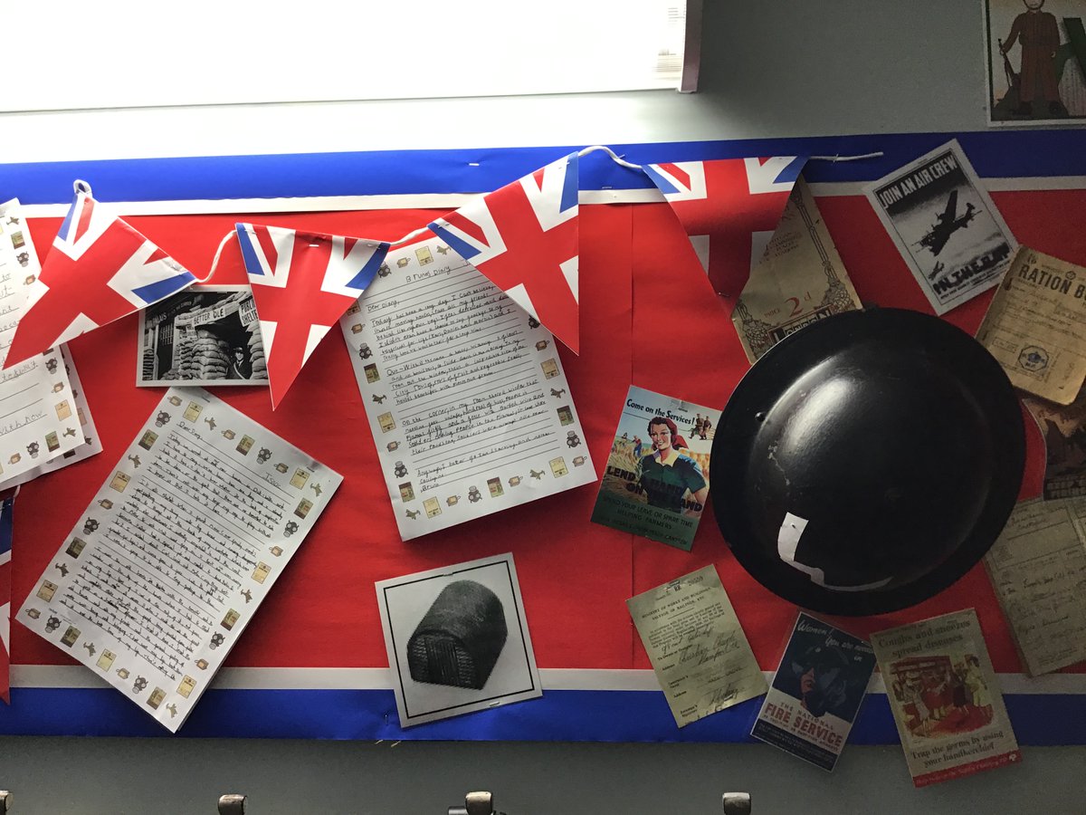 The children have been really enjoying our WW2 topic. They’ve produced some fab writing so far. #StJohnsCurriculum #learn