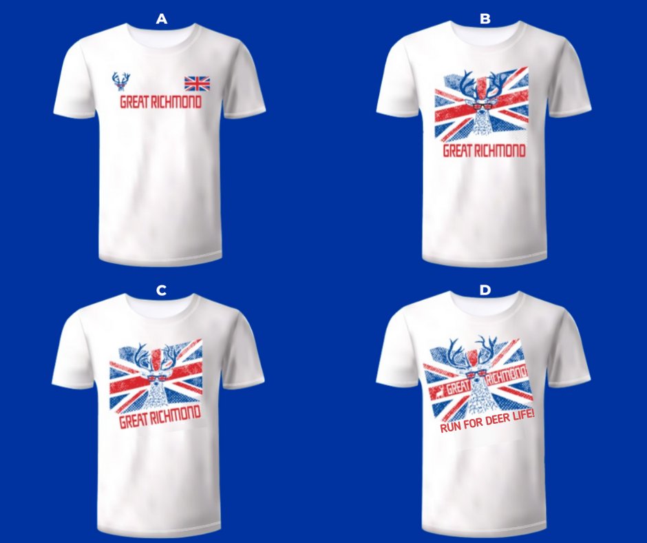 Calling 10K &amp; Half runners,
By now you know the theme for this years RUNFEST is the Olympics... but we need your help with the t-shirt design...
Can you comment which GB Olympic inspired t-shirt is your favourite? 🙏 #RunRichmond