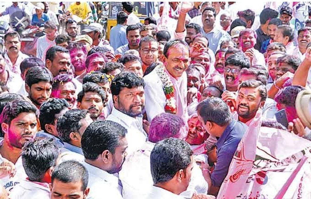 iurmohd's tweet photo. #BJP leaders violate lockdown norms, organise rally flouting Lockdown and social distancing norms.
Seems #EtalaRajender forget that state and country is fighting the Covid_19 pandemic.
@KTRTRS saab any action?
@TelanganaCMO
@narendramodi
@BJP4India
#lockdownviolation https://t.co/lMO3HfqEsF