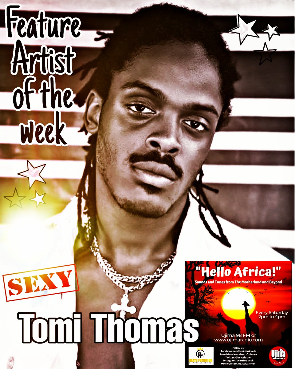 auntyoma_'s tweet photo. Say "Hello!" to our Feature Artist of The Week, the incredibly talented and uber cool Nigerian singer/songwriter, Tomi Thomas! 💯 #tomithomas #HopelessRomantic #HelloAfricaSaturdays #BeatsFuzionHelloAfrica https://t.co/zWlGTHaqOP