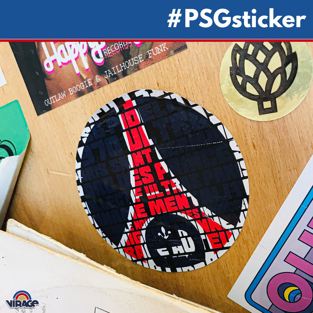 VirageParis75's tweet photo. π΄πΏπ΅ On Γ©tait Γ la maison hier soir chez BEERS & RECORDS Γ Montreuil pour la dΓ©dicace des NΒ°10 du @PSG_inside.
La preuve.
#PSGSticker #Paris #Ultras #Virage #Paname https://t.co/CvjLlMFSET