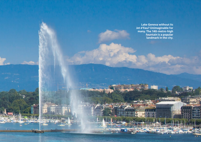 LET THE WATER FLOW…on page 8! See how HELUKABEL helped Lake Geneva's fountain by providing a custom cable solution. ow.ly/OmSP50EQGQx