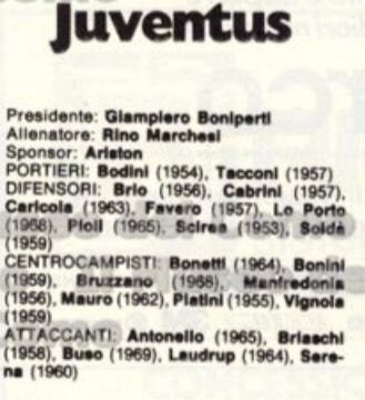 È stato il mio primo Presidente. 
Ricordo ancora il giorno che lo incontrai con i miei genitori e la semplicità con cui ci accolse. 
Una persona di altri tempi, straordinaria, competente con grandi valori che oggi sono rari nel mondo del calcio. Arrivederci Giampiero. 
#Boniperti