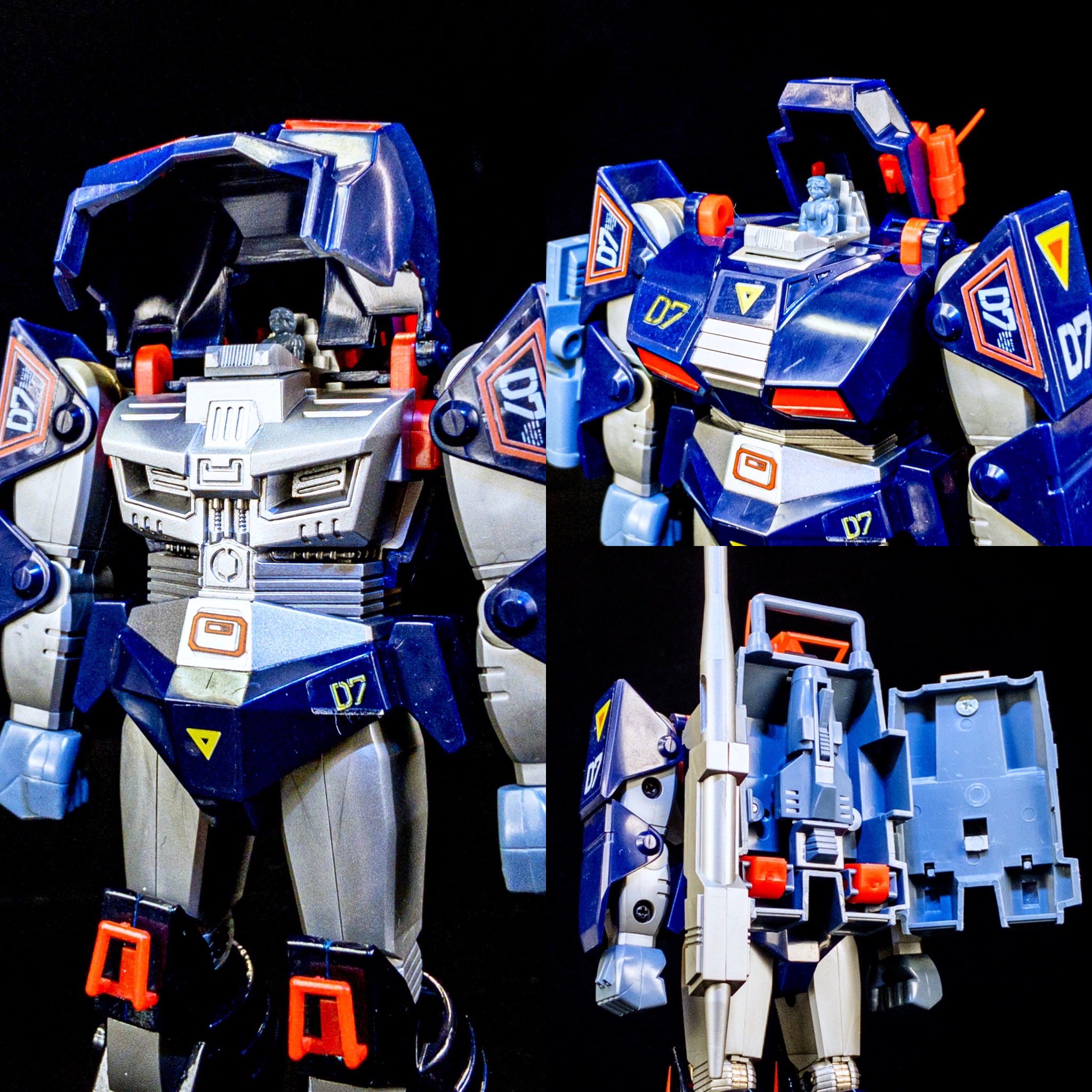 タカラ マグネタイプ ダグラム 超合金 索デュアルモデル 当時物