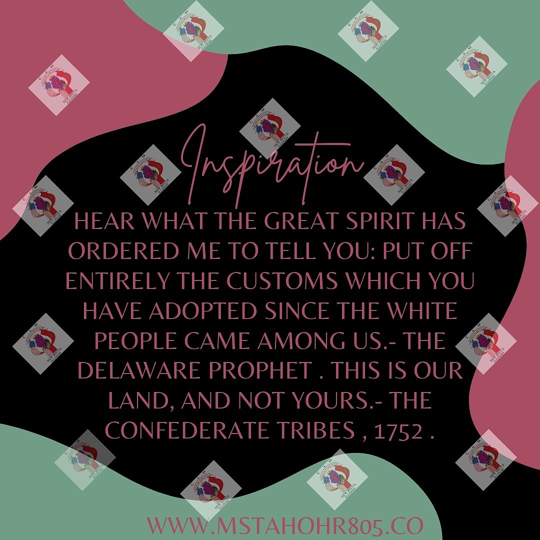 805Hohr's tweet photo. Many Moors reference Prophet Noble Drew Ali as the "first American born prophet". But there were many more who came before him, here's a quote from the Delewares Prophet who was divinely prepared by Allah to redeem man from his sinful and fallen stage of humanity. https://t.co/Y5I5Dxyjgg