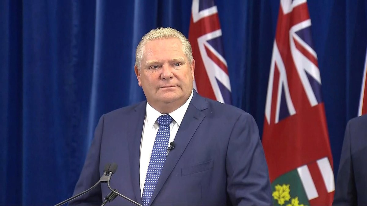 breakfasttv's tweet photo. During a press conference yesterday, Premier Doug Ford said that he's feeling the pressure to open nail and hair salons in Ontario sooner than July 2nd - including from his wife and daughters. https://t.co/T9trVsEvh8