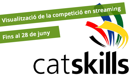 Recordeu que podeu seguir en streaming les competicions #Catskills, el campionat de #FormacióProfessional que mostra les habilitats i #CompetènciesProfessionals de l'alumnat que hi participa. No us ho perdeu!

📅 Fins al 28 de juny 2021
🔗 projectes.xtec.cat/catskills/

#alscentres
