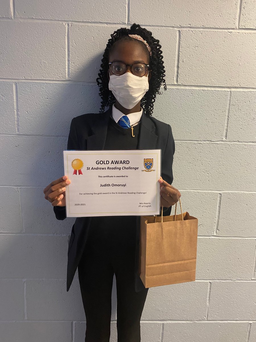 StAndrewsReadingEngagementTeam (@st_reading) on Twitter photo Special congratulations to Judith Omoruyi in S1 who completed her Reading Challenge TWICE! Well done Judith! <a href="/lol_kearns/">St Andrew’s English</a> Special congratulations to Judith Omoruyi in S1 who completed her Reading Challenge TWICE! Well done Judith! <a href="/lol_kearns/">St Andrew’s English</a>