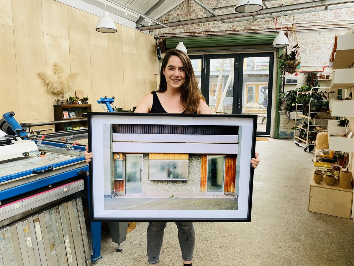 thecatbath's tweet image. Having a blast preparing for a new BIG show going up at Commonground, @PrintMF’s new space @FargoVillage. Lots of love for everyone supporting  @KevinRossin @PatchingSinead @Jondle @_paul_daly Femi &amp;amp; of course the absolutely wonderful force and expertise behind it all @depict ❤️