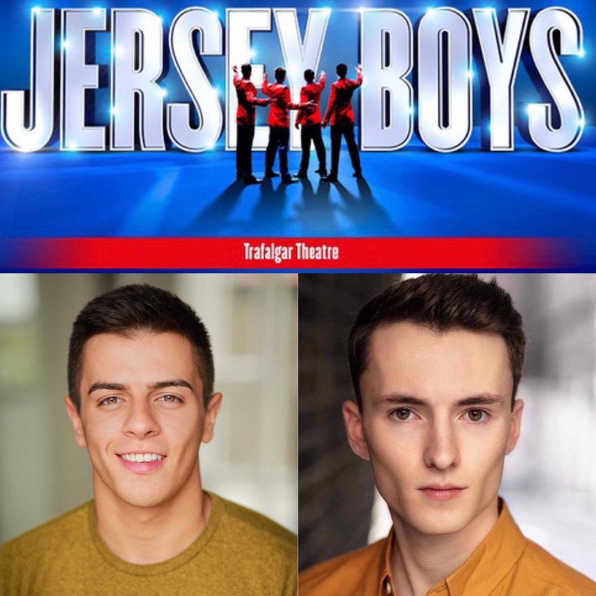 How amazing that today we get to announce 2 of our boys <a href="/andyLNsmith/">Andy Smith</a> and @Tay_Johnson13 will be going in to Jersey Boys at the Trafalgar Theatre! Tay will be playing Joe Pesci/Cover Frankie Valli whilst Andy gets his maps out and takes on Swing! We are so proud of you both ❤️