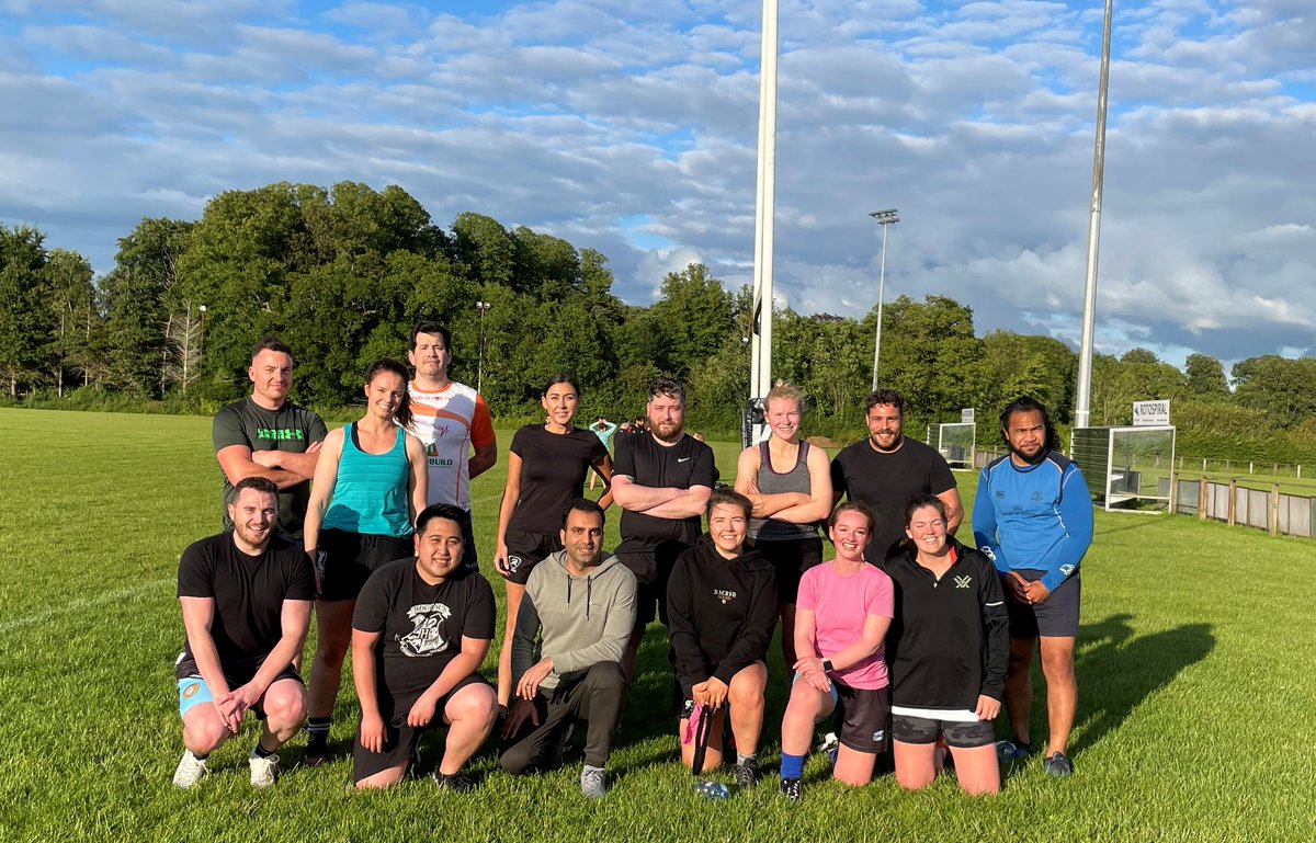 ModubuildSocial's tweet photo. #TeamModubuild were out in force last night at the @KilkennyRFC Modubuild Tag Rugby Tournament. We are delighted to be sponsoring Kilkenny RFC for the second year in 2022. https://t.co/CVUbfA9k0i
