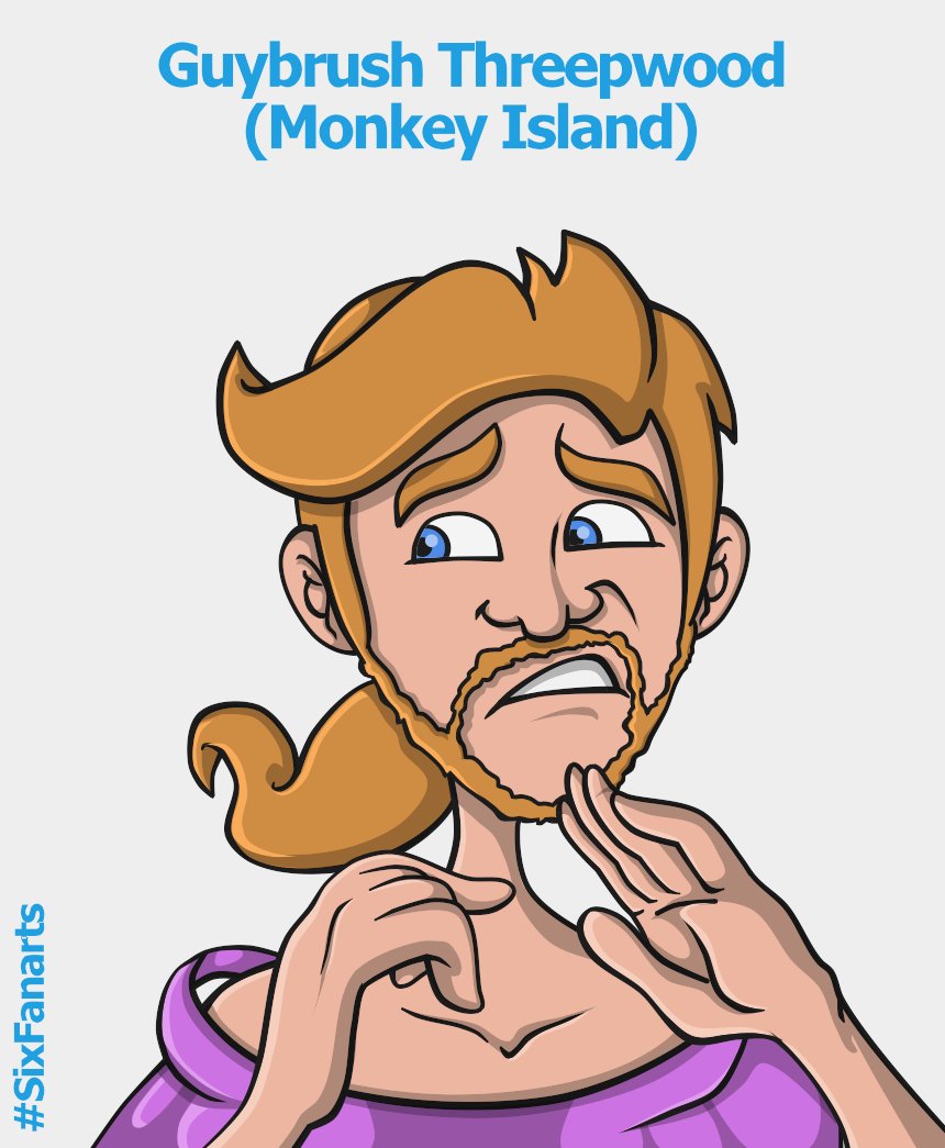 Madit_Games's tweet photo. Here we are, last entry for our #SixFanartsChallenge!
Guybrush, inspired by the second chapter from @grumpygamer!
Larry is a bit confused about his outfit, though...
@CrazyBunchTeam #monkeyisland #guybrushthreepwood #georgestobbart #thedayofthetentacle #discworld #darkwingduck https://t.co/woJqvdvIc4