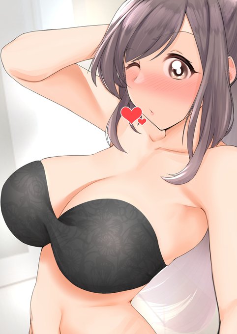 うちの水着で悩殺されると? 