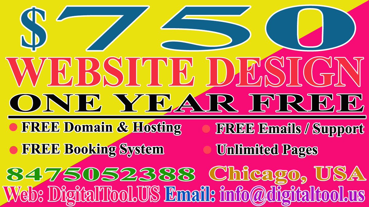 DigitalToolUSA1's tweet photo. $750 WEBSITE DESIGN &amp; DEVELOPMENT #seo #smm #ppc #wordpress #SEM #startup #websitedesigning #websitedevelopment #webdesign #website #webdesigner #digitalmarketing #websites #webdevelopment #websitedesigners #design #webdesign #webdesigns #webmarketing #ecommerce #startup https://t.co/g3a81dHvxX