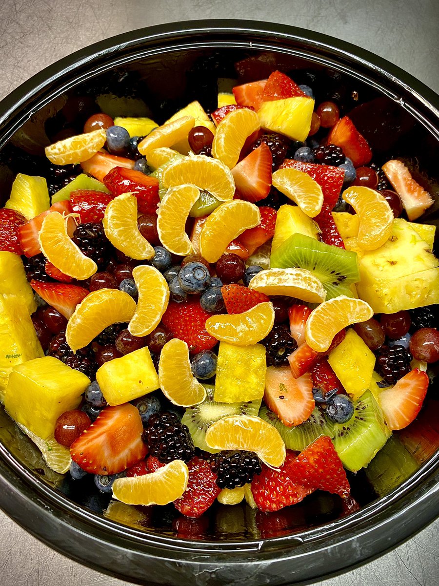 Our Fruit Salad (on our catering menu) is the perfect treat for a summer get together! 

🍓🍇🍊🍓🍇🍊

#theteashoppecatering #fruitsalad #morgantownwv #theteashoppewv #catering