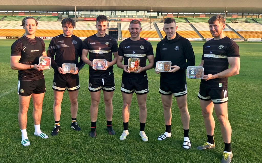 Weekly meals supplied to the Offaly footballers by fitnesskitchen.ie - less time preparing dinner means more time preparing for Croke Park!
