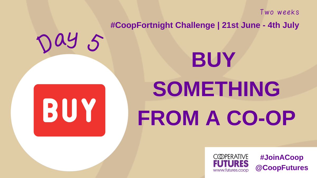 Day 5 Buy something from a co-op shop - to make it a challenge spend 25p, £2.50 or £25! Show us what you got! #JoinACoop #CoopFortnight