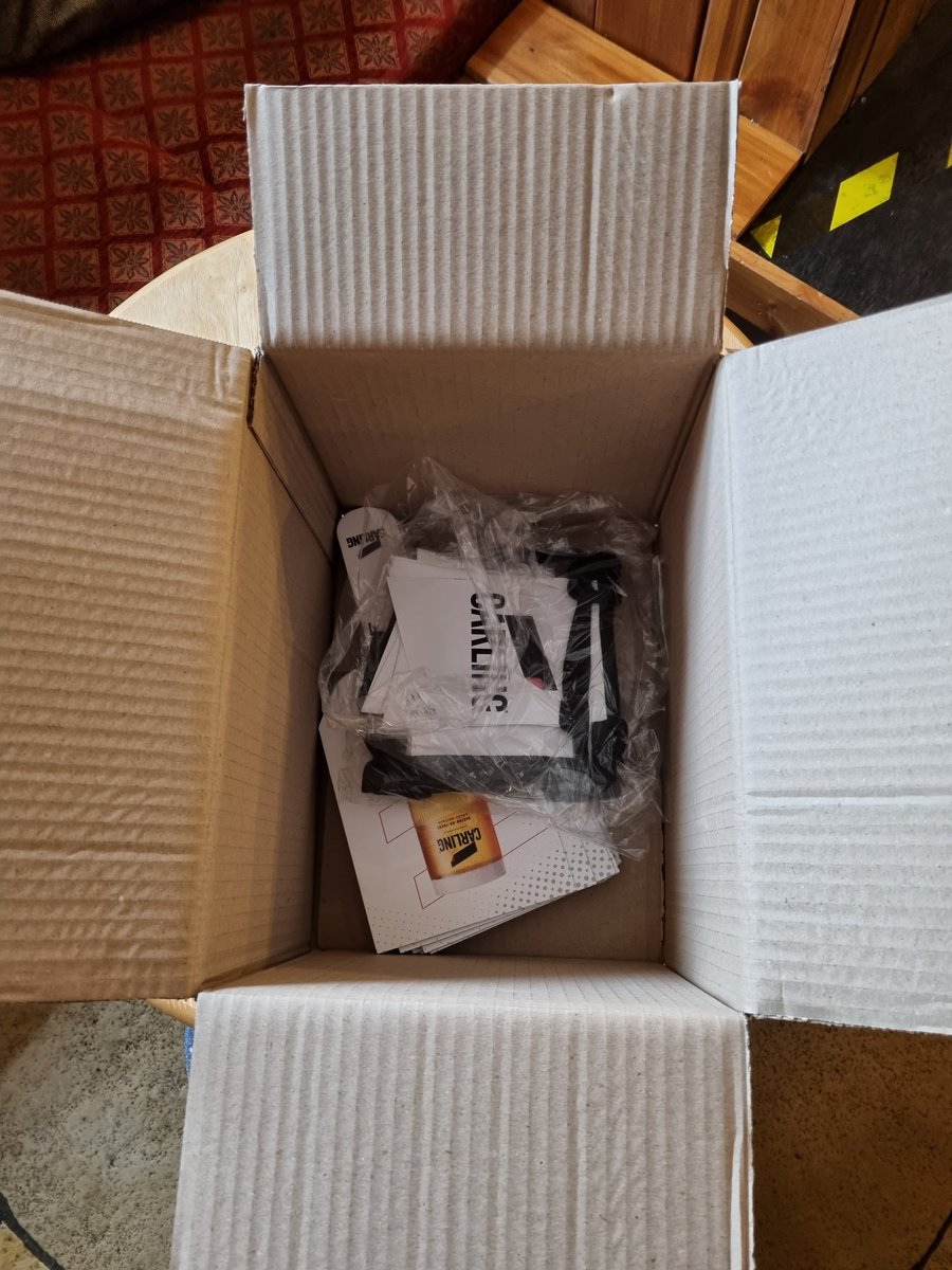 What an absolute waste of money. Received not 1, but 2 boxes packed like this today with my order. Shame on you <a href="/carling/">Carling</a>. If you had got in touch with us first we could have told you we have no use for this and saved you the wasted effort of sending it.