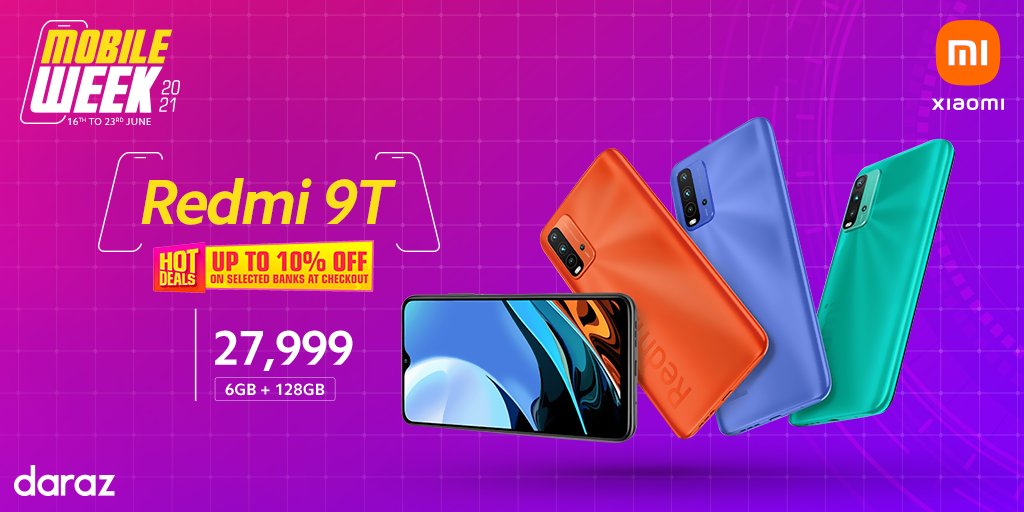 Xiaomi_Pakistan's tweet photo. Get discounts on Xiaomi products with up 20% off for #DarazMobileWeek.
Shop Now: https://t.co/syF1L5v8DC
#XiaomixDaraz #DarazPK #HappyShopping https://t.co/waimqdSl72