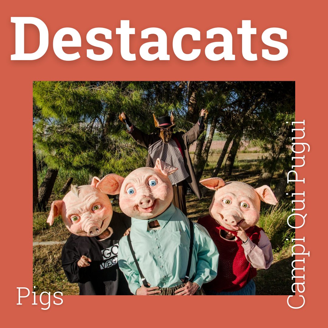 EscenaFamiliar's tweet photo. @campiquipugui1 és un dels #DestacatsEF d'aquesta setmana amb 'Pigs'.
➕D'on ve el nom de la companyia? Descobreix-ho en aquest #AFonsEF➡️https://t.co/oGHTAf3lTl
💬Recordem la gira per per 6 països europeus i Canadà➡️ https://t.co/wXvdiBCUzx https://t.co/091C9wYRr5