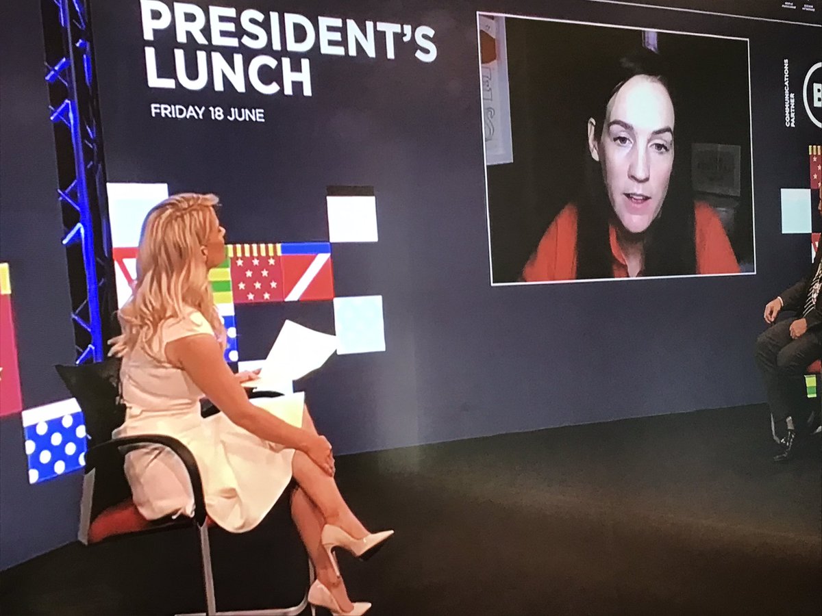 LouiseTurley1's tweet photo. Delighted to be hosting the exceptional @rachaelblackmor @NIChamber #presidentslunch in partnership with @bt_uk https://t.co/MsaXoqGxXI