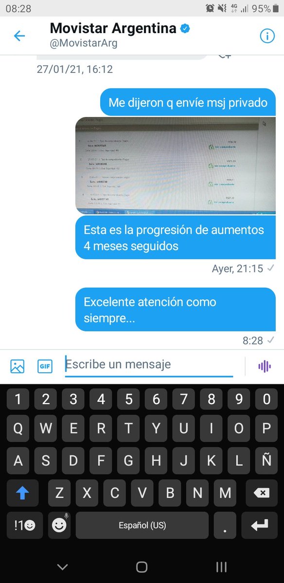javuchen's tweet photo. @MovistarArg @MovistarArg claramente no responden el DM tampoco... @DNDConsumidor https://t.co/cZJFyWo0kh